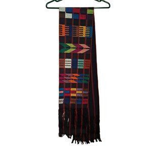 Guatemalan Hand Loomed Textile Table Runner Or Sash